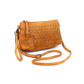 Spurflower Leather Bag